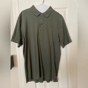 Green Eddie Bauer polo